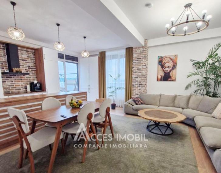 Inamstro! Penthouse! Buiucani, str. Calea Ieșilor, 2 camere + living. Reparație Premium!: 0