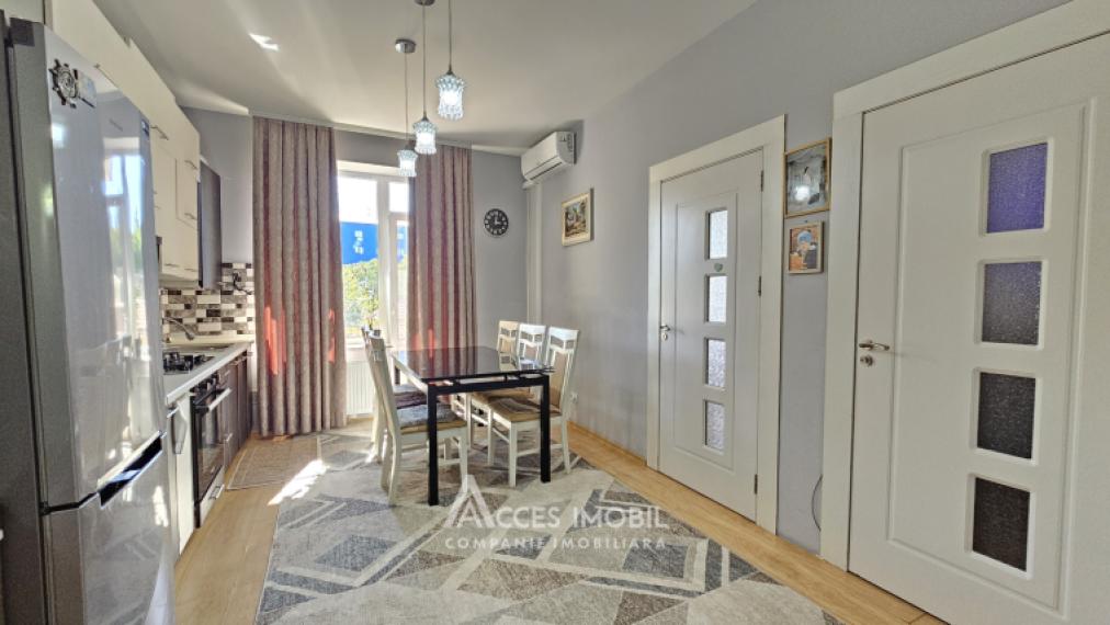 Bloc Nou! Durlești, str. Tudor Vladimirescu, 2 camere + living. Euroreparație!: 4