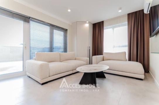 Артекс! Penthouse! Новострой! Буюканы, ул. Он. Гибу, 2 комнаты + гостиная. Евроремонт!: 2