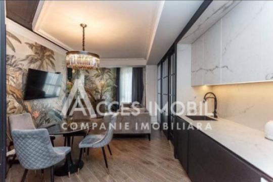 Chirie! Bloc Nou! str. Melestiu, Centru, 1 cameră + living. Euroreparație!: 1