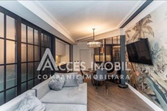 Chirie! Bloc Nou! str. Melestiu, Centru, 1 cameră + living. Euroreparație!: 2