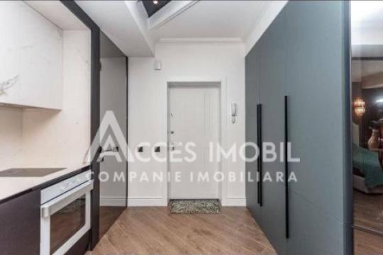 Chirie! Bloc Nou! str. Melestiu, Centru, 1 cameră + living. Euroreparație!: 6