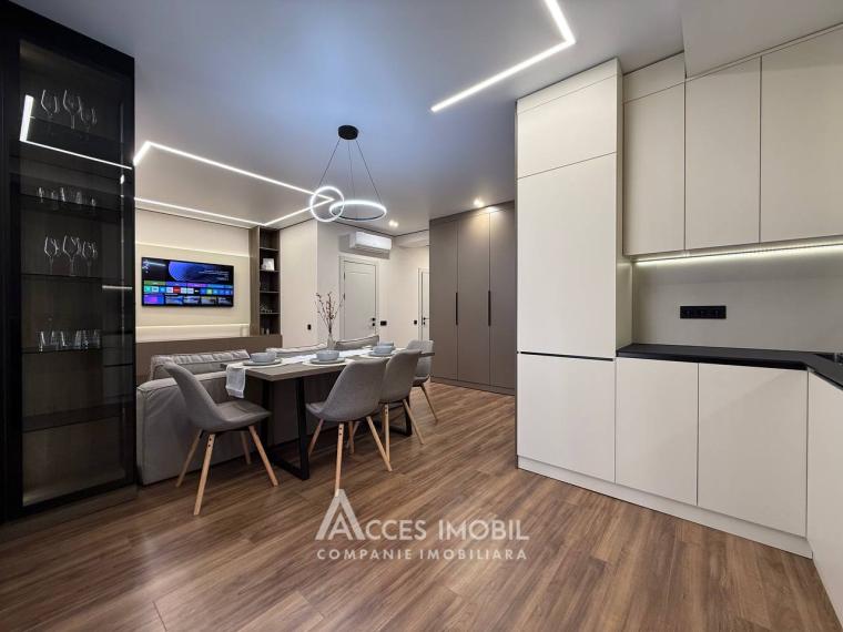 Dansicons! Center, N. Testemitanu street, 3 rooms + living room. Eurorepair!: 3