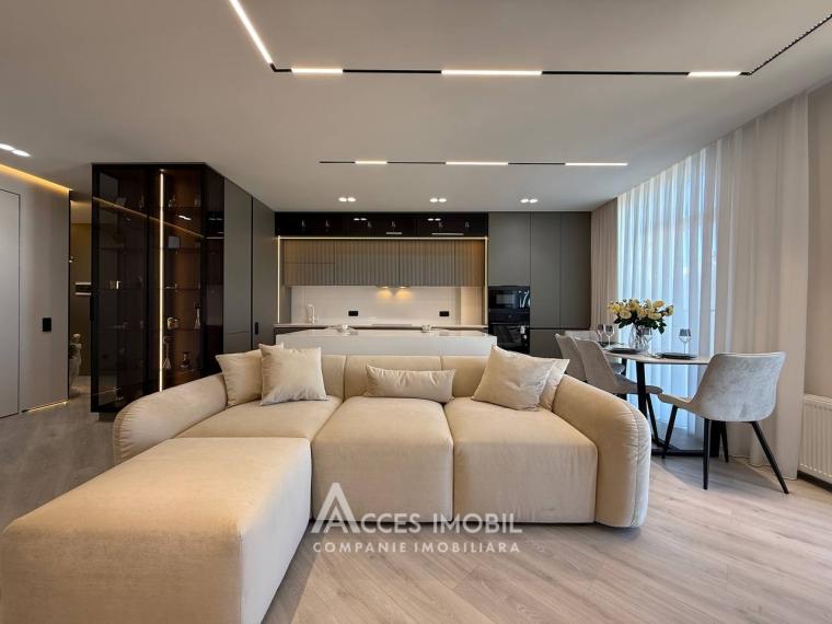 Lagmar! Новострой! ул. Н. Тестемицану, Центр, 2 комнаты + гостиная! Евроремонт!: 0