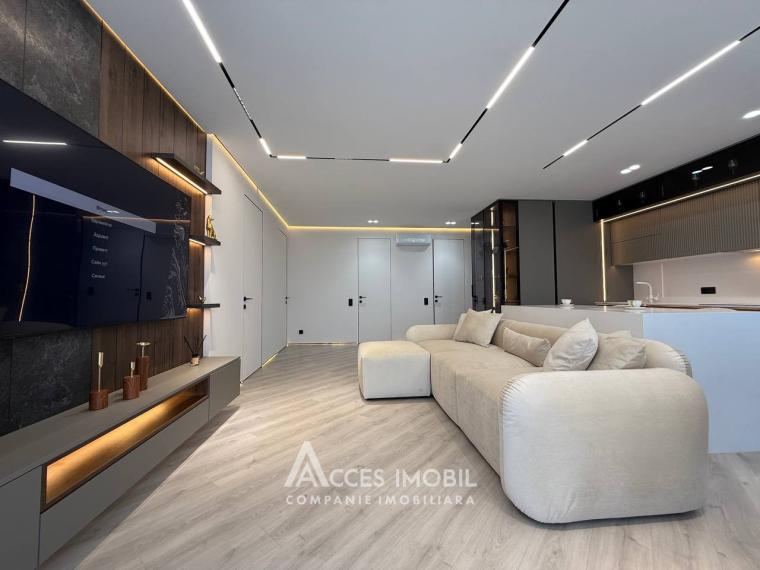 Lagmar! Новострой! ул. Н. Тестемицану, Центр, 2 комнаты + гостиная! Евроремонт!: 2