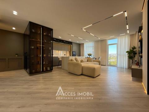 Lagmar! Новострой! ул. Н. Тестемицану, Центр, 2 комнаты + гостиная! Евроремонт!: 3