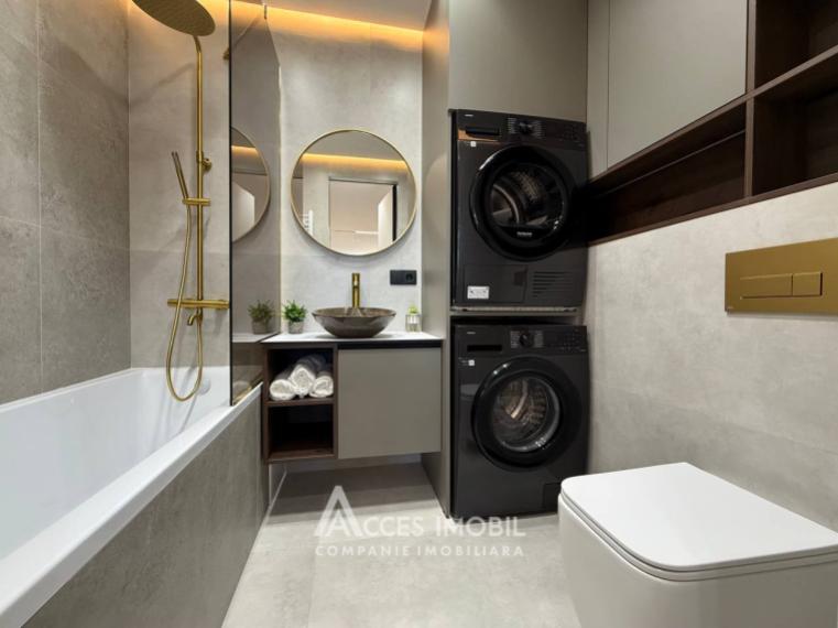 Lagmar! Новострой! ул. Н. Тестемицану, Центр, 2 комнаты + гостиная! Евроремонт!: 10