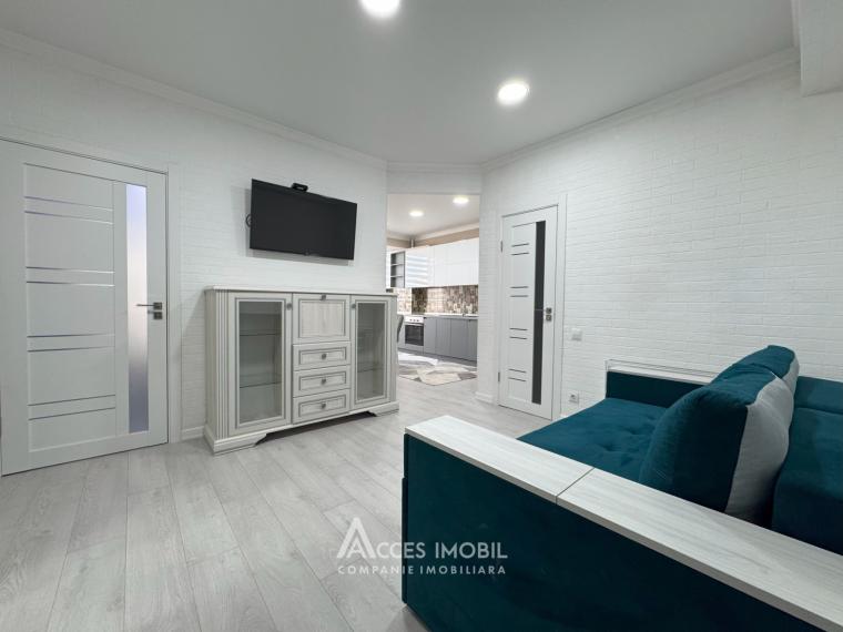 Basconslux! ул. Н. М. Спэтару, 1 комнатa + гостиная. Евроремонт!: 4