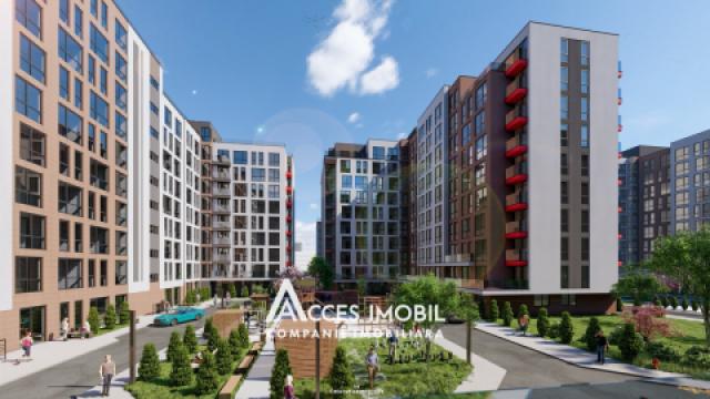 Lagmar! Residential neighborhood SOLARIS! Telecentru, Hincesti street, 2 room! White Version!: 1