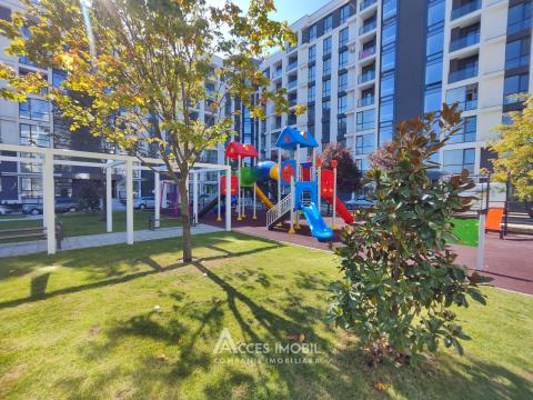 Bloc Nou! Durlești, str. Regina Elisabeta, 1 cameră + living. Variantă albă!: 1