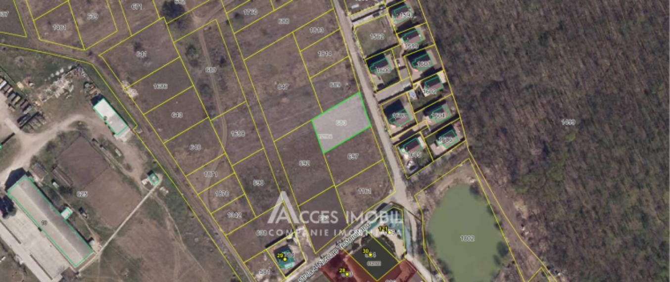 Teren pentru construcții 9 ari! str-la. Codrilor, Durlești!: 3