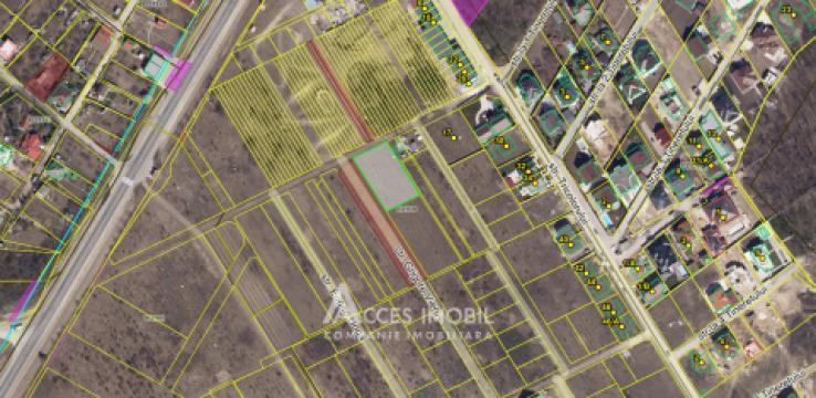 Teren pentru construcții 12 ari! str. Grigore Vieru, Durlești!: 5