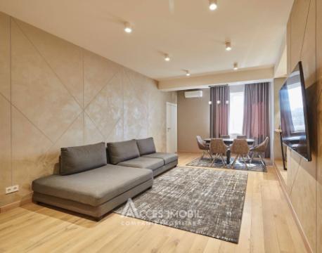 Chirie! Bloc Nou! Centru, str. Al. Bernardazzi, 3 camere + living! Euroreparație!: 1