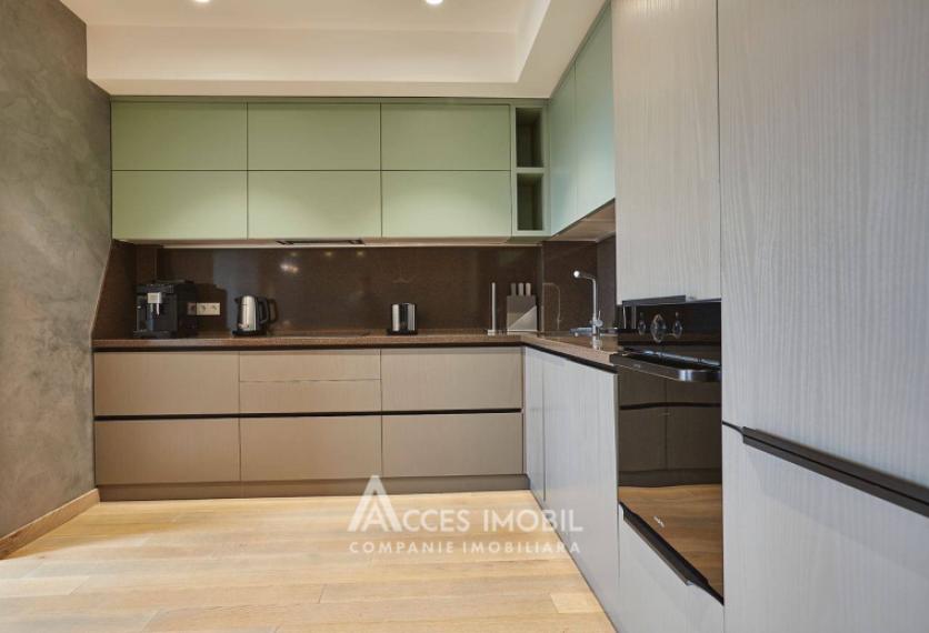 Chirie! Bloc Nou! Centru, str. Al. Bernardazzi, 3 camere + living! Euroreparație!: 5