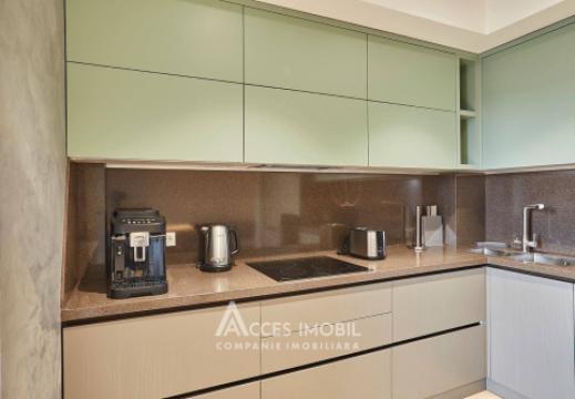 Chirie! Bloc Nou! Centru, str. Al. Bernardazzi, 3 camere + living! Euroreparație!: 6