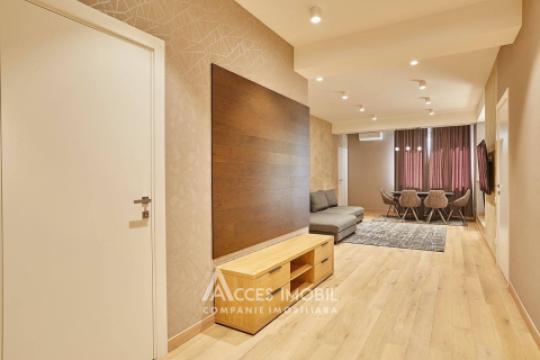 Chirie! Bloc Nou! Centru, str. Al. Bernardazzi, 3 camere + living! Euroreparație!: 9