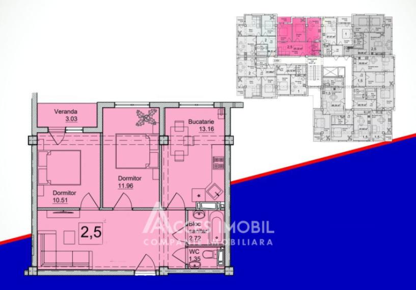 Новострой! Дурлешты, ул. Ательерилор, 2 комнаты! Белый вариант!: 1