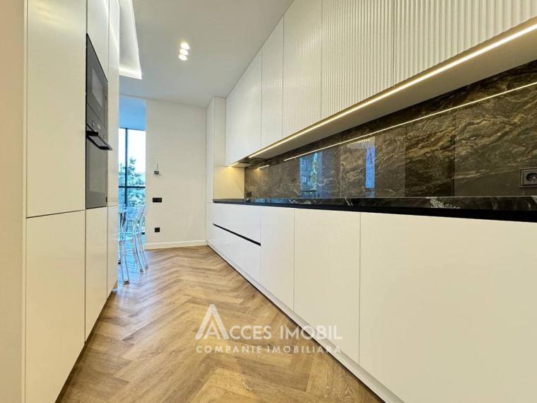 Chirie! Bloc Nou! Centru, bd. Ștefan cel Mare, 1 cameră + living. Euroreparație! Design Individual!: 4