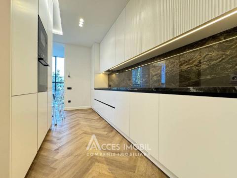 Chirie! Bloc Nou! Centru, bd. Ștefan cel Mare, 1 cameră + living. Euroreparație! Design Individual!: 4