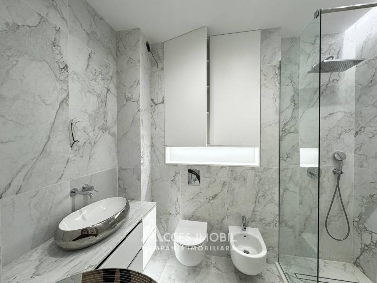 Chirie! Bloc Nou! Centru, bd. Ștefan cel Mare, 1 cameră + living. Euroreparație! Design Individual!: 10