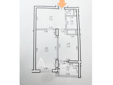 Exfactor! Buiucani, str. Ion Buzdugan, 1 cameră + living. Varianta albă!: 2