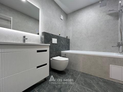 Astercon! Новострой! Думбрава, ул. Дурлешть, 2 комнаты + гостиная. Евро ремонт!: 11