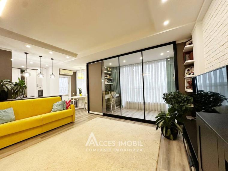 Vasigur Grup! bd. Moscova, Râșcani, 1 cameră + living. Euroreparație!: 1