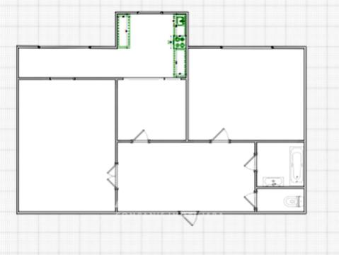 Новострой! Телецентр, ул. Георгия Асаки, 2 комнаты + гостиная!: 10
