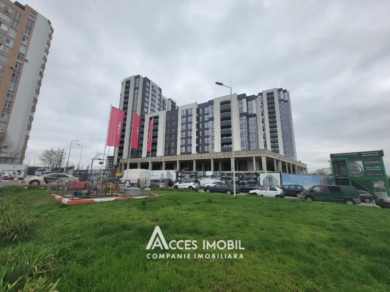 Newton House! Ботаника, ул. Грэдина Ботаникэ, 1 комнатa. Белый Вариант!: 2