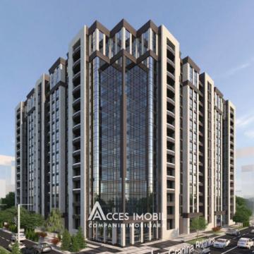 Newton House! Ботаника, ул. Грэдина Ботаникэ, 1 комнатa. Белый Вариант!: 5