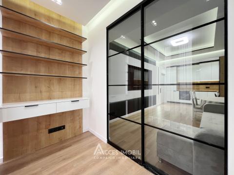 Estate Invest! New Block! Durlesti, Ialoveni  street, 2 rooms + living. Euro Repair!: 2