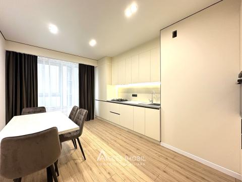 Estate Invest! Bloc Nou! Telecentru, str. Ialoveni, 2 camere + living. Euroreparație!: 1