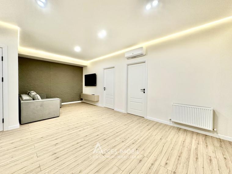 Estate Invest! Bloc Nou! Telecentru, str. Ialoveni, 2 camere + living. Euroreparație!: 3