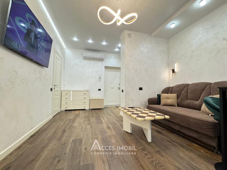 Chirie! Bloc Nou! str. Petru Movilă, Centru, 1 cameră + living. Euroreparație!: 2