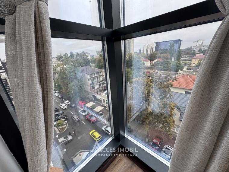 Chirie! Bloc Nou! str. Petru Movilă, Centru, 1 cameră + living. Euroreparație!: 17