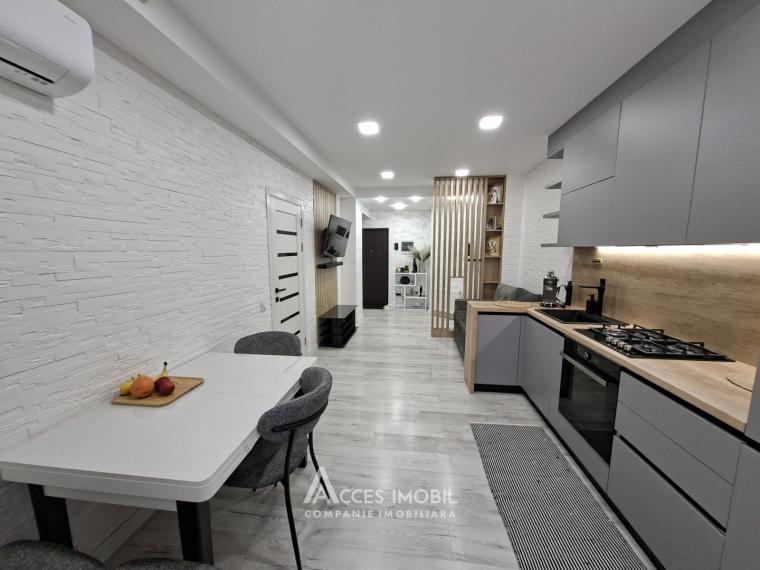 Bloc nou! Botanica, str. Prigoreni, 1 cameră + living. Euroreparație!: 1