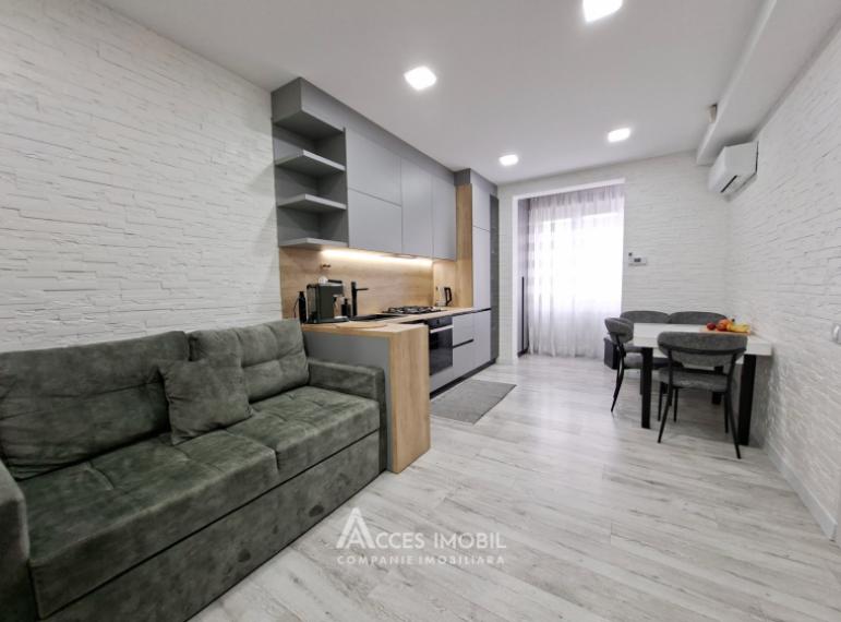 Bloc nou! Botanica, str. Prigoreni, 1 cameră + living. Euroreparație!: 2