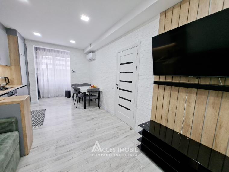 Bloc nou! Botanica, str. Prigoreni, 1 cameră + living. Euroreparație!: 4