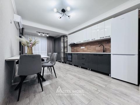 Bloc Nou! str. Nicolae Dimo, Durlești, 2 camere + living. Euroreparație!: 1