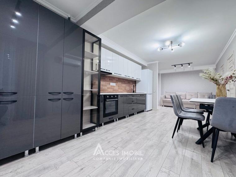 Bloc Nou! str. Nicolae Dimo, Durlești, 2 camere + living. Euroreparație!: 2