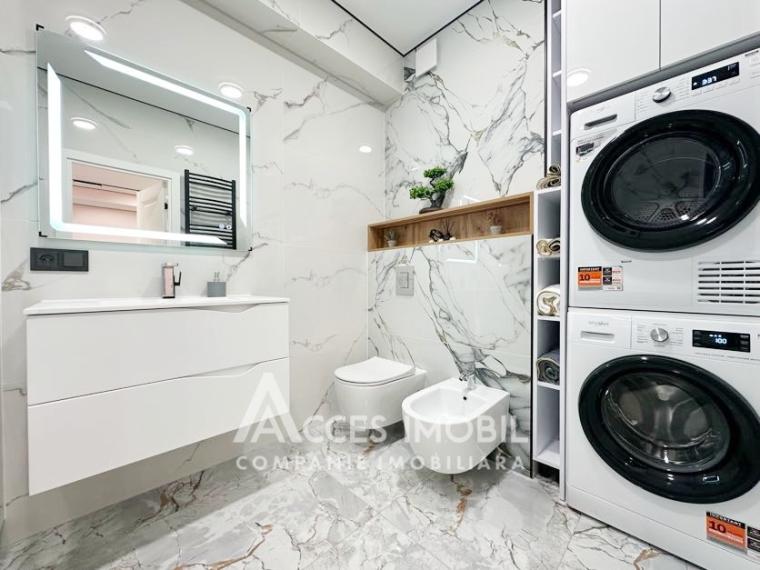 Bloc Nou! str. Cartușa, Durlești, 2 camere + living. Reparație Premium!: 12