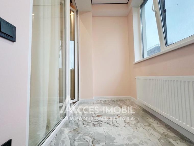 Bloc Nou! str. Cartușa, Durlești, 2 camere + living. Reparație Premium!: 13