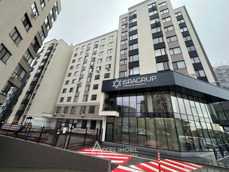 Bloc Nou! str. Cartușa, Durlești, 2 camere + living. Reparație Premium!: 14