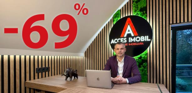 Criza pe imobiliară din Chișinău se accentuează - 69% în Trim. III - 2025