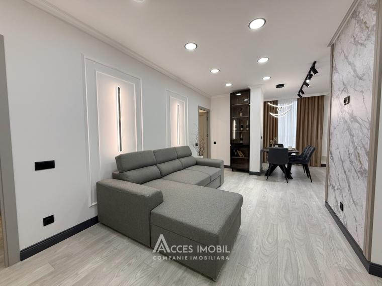 Bloc Nou! Râșcani, str. Cornești, 2 camere + living. Euroreparație!: 2