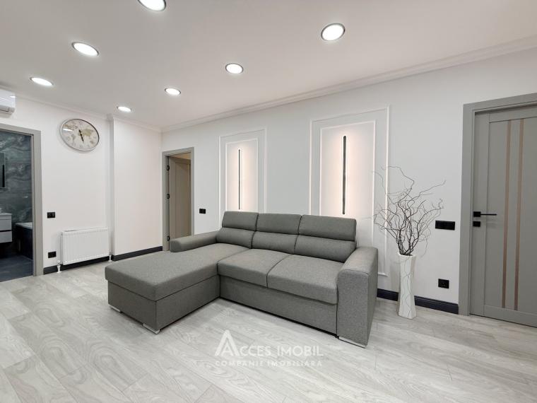 Bloc Nou! Râșcani, str. Cornești, 2 camere + living. Euroreparație!: 3