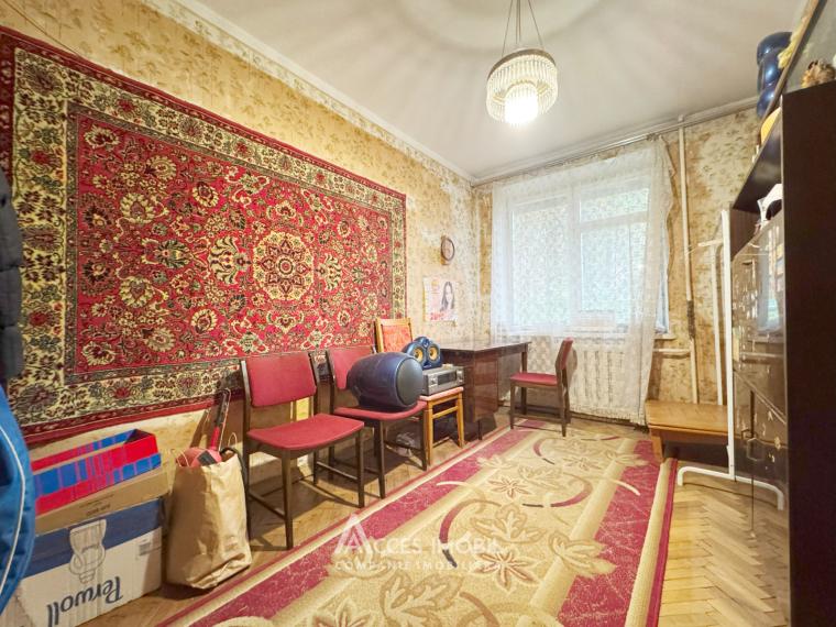 Râșcani, str. Andrei Doga, 3 camere. De mijloc/Bilaterală!: 3