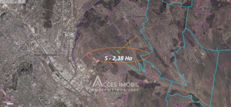 Lot de teren agricol, 238 ari. Extravilan, Colonița!: 4