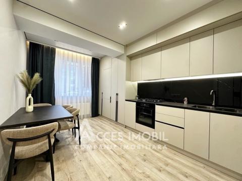 Basconslux! Чеканы, бул. Мирча чел Бэтрын, 2 комнаты + гостиная. Евроремонт!: 1