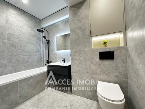 Basconslux! Чеканы, бул. Мирча чел Бэтрын, 2 комнаты + гостиная. Евроремонт!: 4